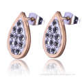 Cheap earrings wholesale Micro Pave CZ Cheap Stud Earrings for Women